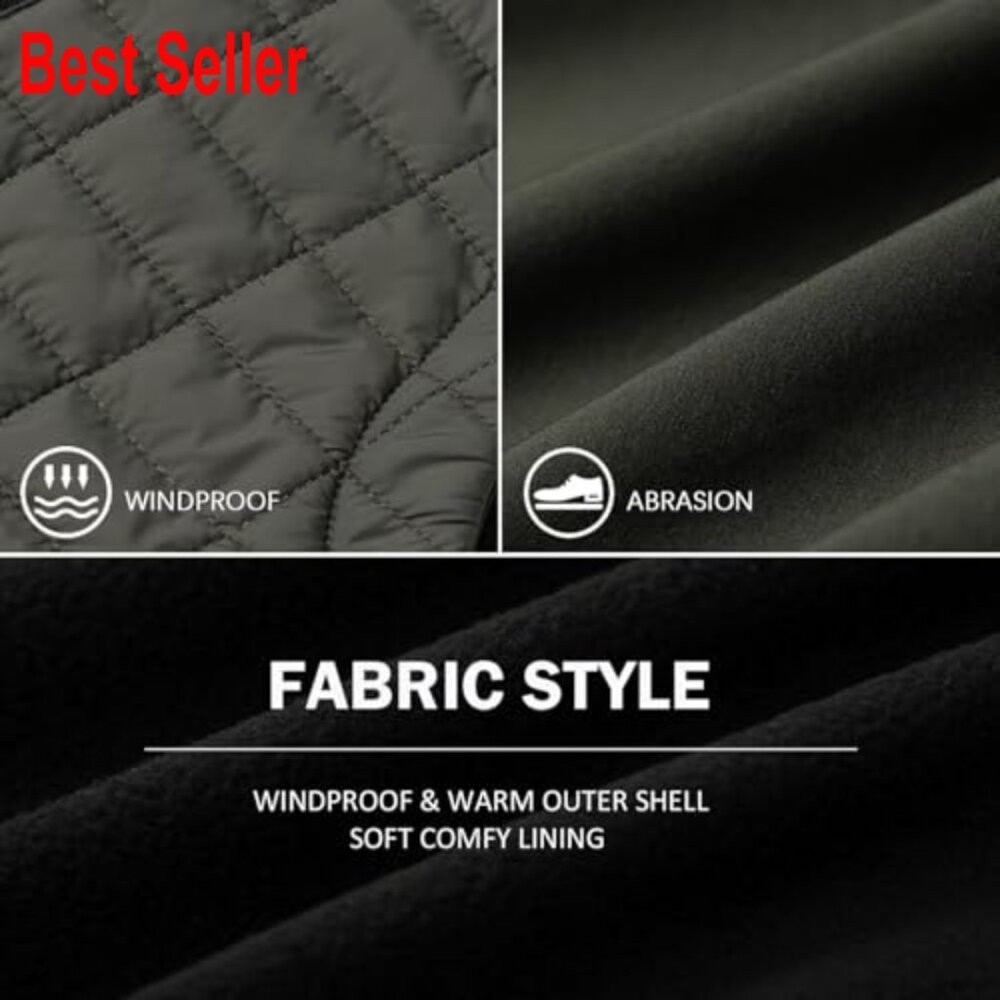 Men's Lightweight Windproof Vest Softshell Outerw… - image 4